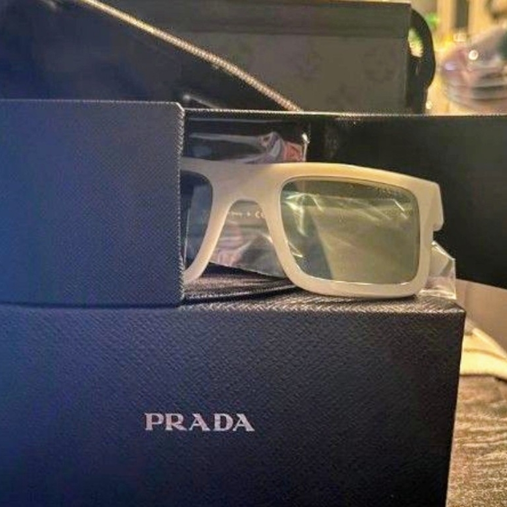 Prada Translucent Mint Sunglasses Rare